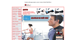 Desktop Screenshot of fitnesoprema.net